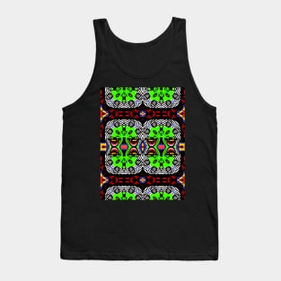 Chemical spill Mass Hysteria mind pollution trash pop art by tyler tilley LSD BATH Candy Machine Tank Top